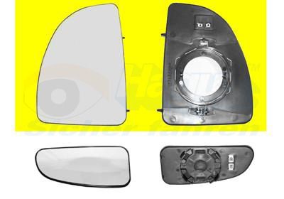 VAN WEZEL Staklo za retrovizor, vanjski retrovizor