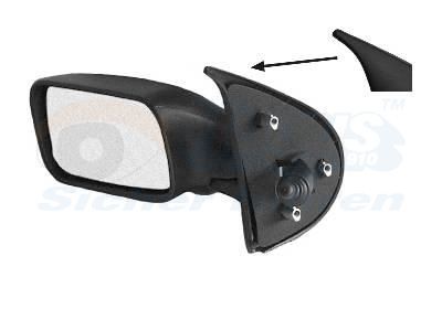 VAN WEZEL Vanjski retrovizor