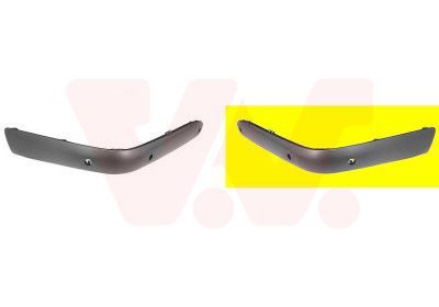 VAN WEZEL Ukrasna/zaštitna letvica, odbojnik