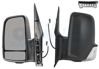 VAN WEZEL Vanjski retrovizor