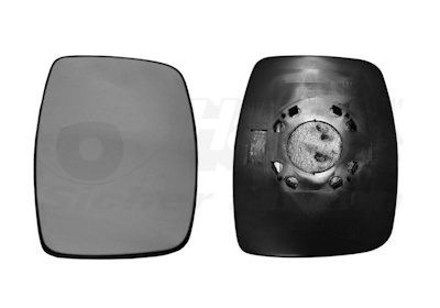 VAN WEZEL Staklo za retrovizor, vanjski retrovizor