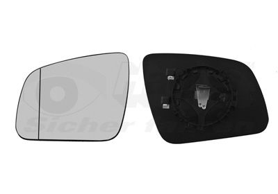 VAN WEZEL Staklo za retrovizor, vanjski retrovizor