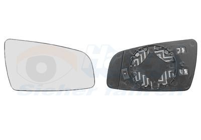 VAN WEZEL Staklo za retrovizor, vanjski retrovizor