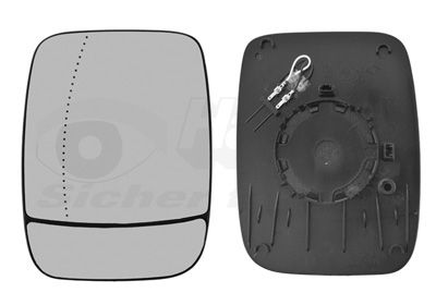 Van Wezel Staklo zrcala, vanjsko zrcalo