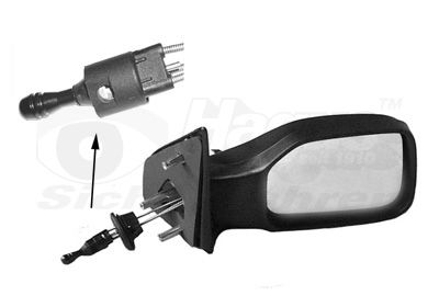 VAN WEZEL Vanjski retrovizor