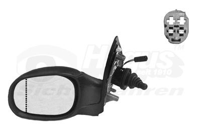 VAN WEZEL Vanjski retrovizor