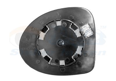 VAN WEZEL Staklo za retrovizor, vanjski retrovizor