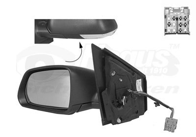 VAN WEZEL Vanjski retrovizor