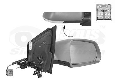 VAN WEZEL Vanjski retrovizor