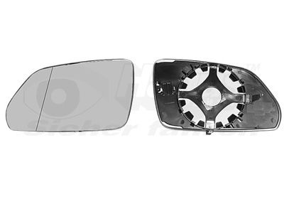 VAN WEZEL Staklo za retrovizor, vanjski retrovizor