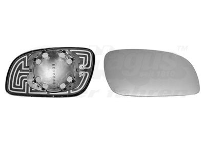 VAN WEZEL Staklo za retrovizor, vanjski retrovizor