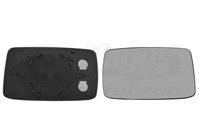 VAN WEZEL Staklo za retrovizor, vanjski retrovizor