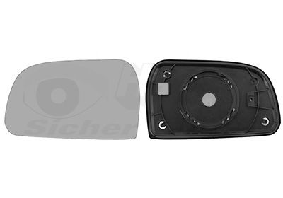 VAN WEZEL Staklo za retrovizor, vanjski retrovizor