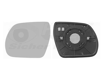 VAN WEZEL Staklo za retrovizor, vanjski retrovizor