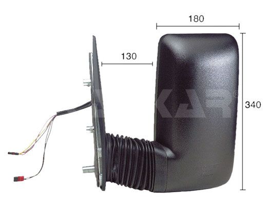 ALKAR Vanjski retrovizor