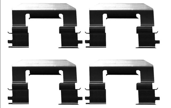 TEXTAR Komplet pribora, obloga disk kočnica