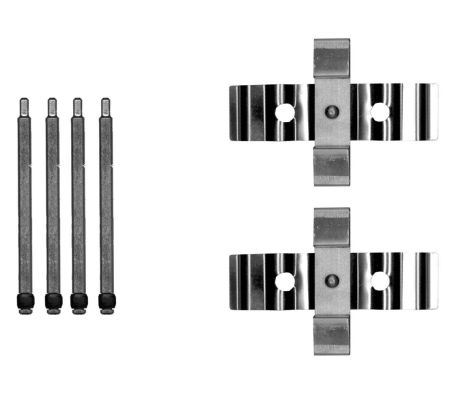 TEXTAR Komplet pribora, obloga disk kočnica