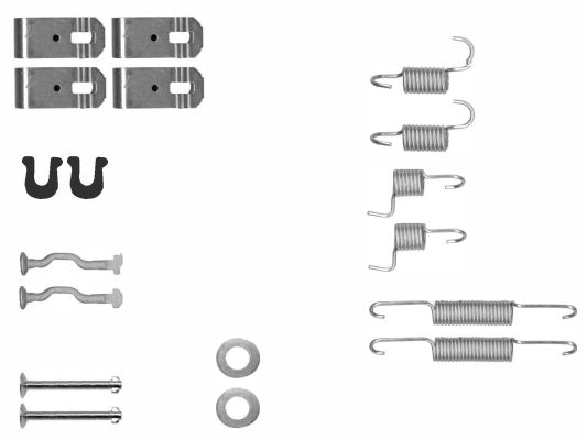 TEXTAR Komplet pribora, čeljusti parkirne kočnice