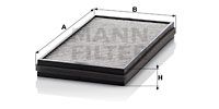 MANN-FILTER Filtar, zrak unutrašnjeg prostora