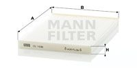 MANN-FILTER Filtar, zrak unutrašnjeg prostora