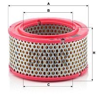 MANN-FILTER Filter zraka