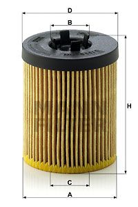 MANN-FILTER Filter ulja