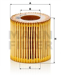 MANN-FILTER Filter ulja