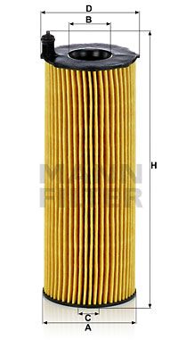 MANN-FILTER Filter ulja