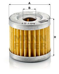 MANN-FILTER Filter ulja