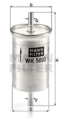 MANN-FILTER Filter goriva