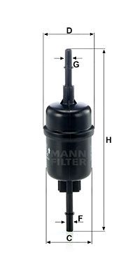MANN-FILTER Filter goriva