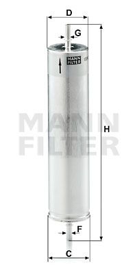 MANN-FILTER Filter goriva