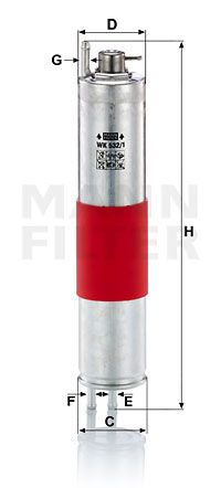 MANN-FILTER Filter goriva