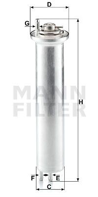 MANN-FILTER Filter goriva