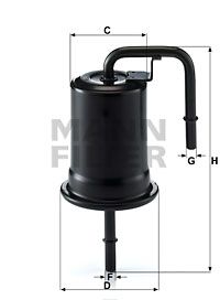 MANN-FILTER Filter goriva
