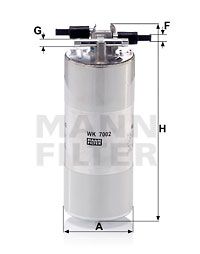 MANN-FILTER Filter goriva