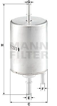MANN-FILTER Filter goriva