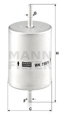 MANN-FILTER Filter goriva