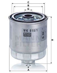 MANN-FILTER Filter goriva