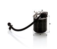 MANN-FILTER Filter goriva