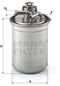 MANN-FILTER Filter goriva