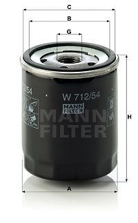 MANN-FILTER Filter ulja