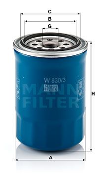 MANN-FILTER Filter ulja