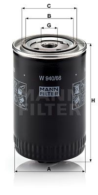 MANN-FILTER Filter ulja