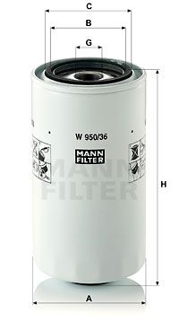 MANN-FILTER Filter ulja