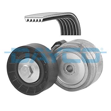 DAYCO Komplet klinastih orebrenih remena