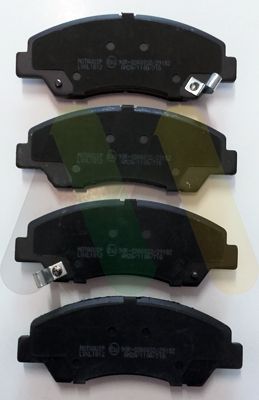 MOTAQUIP Komplet kočnih obloga, disk kočnica