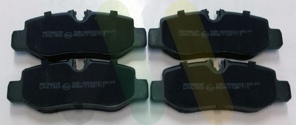 MOTAQUIP Komplet kočionih obloga, disk-kočnica