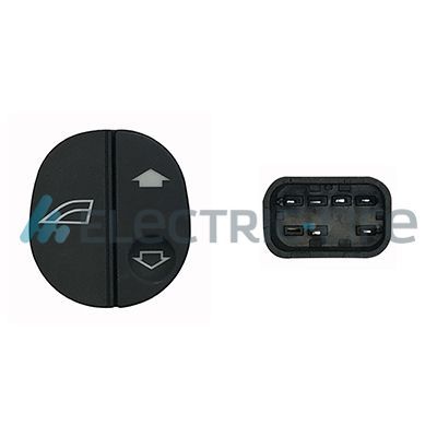 ELECTRIC LIFE Sklopka, podizač prozorskog stakla