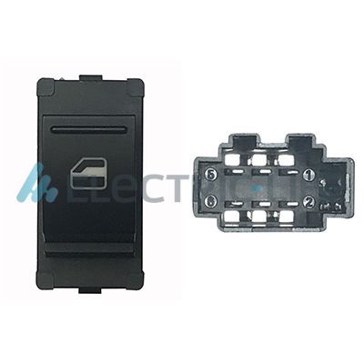 ELECTRIC LIFE Sklopka, podizač prozorskog stakla